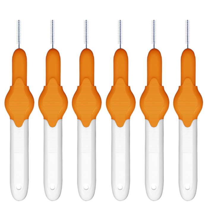 Everbright Everbright Interdentalbürsten 2,0 mm orange - 6 Stück