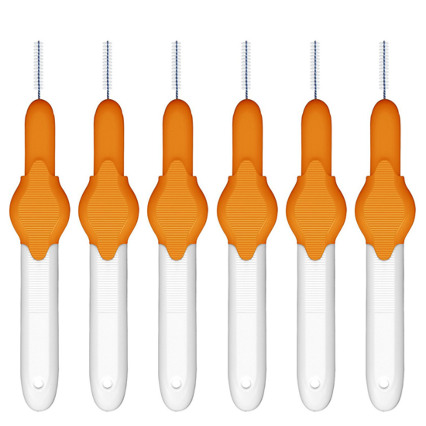 Everbright Interdentalbürsten 2,0 mm orange - 6 Stück Everbright Everbright Interdentalbürsten 2,0 mm orange - 6 Stück