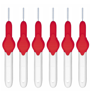 Everbright Interdentalbürsten 2,5 mm rot - 6 Stück