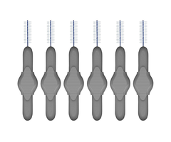 Everbright Everbright Interdentalbürsten 9,0 mm grau - 6 Stück