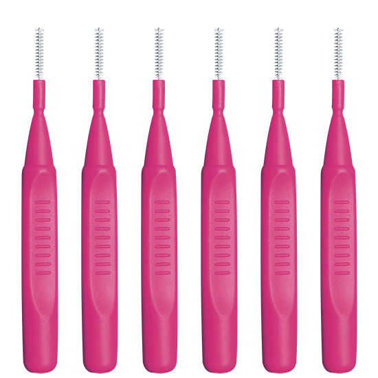 Everbright PRO Interdentalbürsten 0.40 mm rosa - 6 Stück Everbright Everbright PRO Interdentalbürsten 0.40 mm rosa - 6 Stück