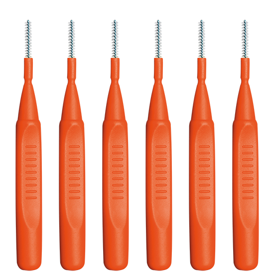 Everbright PRO Interdentalbürsten 0.45 mm orange - 6 Stück Everbright Everbright PRO Interdentalbürsten 0.45 mm orange - 6 Stück