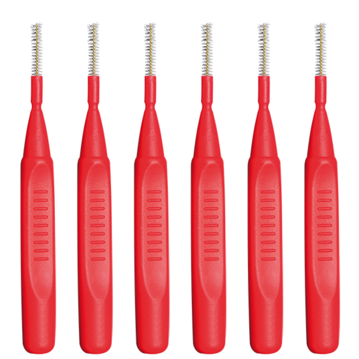 Everbright Everbright PRO Interdentalbürsten 0.50 mm rot - 6 Stück