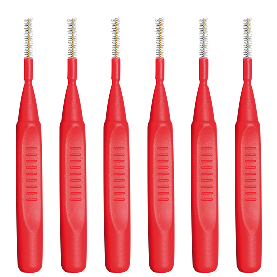 Everbright PRO Interdentalbürsten 0.50 mm rot - 6 Stück Everbright Everbright PRO Interdentalbürsten 0.50 mm rot - 6 Stück