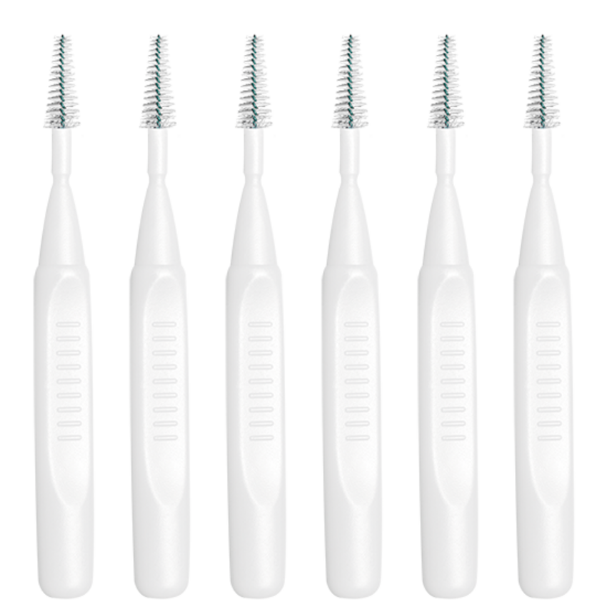 Everbright PRO Interdentalbürsten konisch 0.60 mm weiß - 6 Stück Everbright Everbright PRO Interdentalbürsten konisch 0.60 mm weiß - 6 Stück