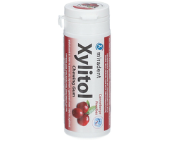 Miradent Miradent Xylitol Kaugummi Cranberry - 30 Stück