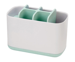 Zahnbürstenhalter mit 5 Sortierfächern - Freistehend - Groß Grün