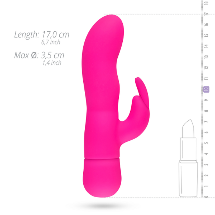 EasyToys EasyToys Mad Rabbit Vibrator – Rosa