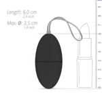 EasyToys Vibrations-Ei – Schwarz EasyToys EasyToys Vibrations-Ei – Schwarz