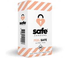 Safe SAFE - Kondome - Ultra Dünn - 10 Stück