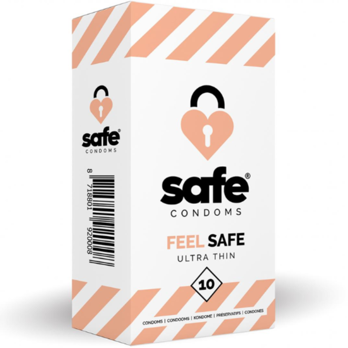 Safe SAFE - Kondome - Ultra Dünn - 10 Stück
