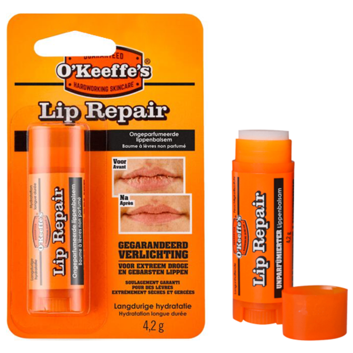 O'Keeffe's O'Keeffe's Lip Repair Unparfümierter Lippenbalsam - 2,4g