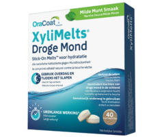 OraCoat OraCoat Xylimelts Tabletten für Trockenen Mund - Mild Minze Geschmack - 40 Stück