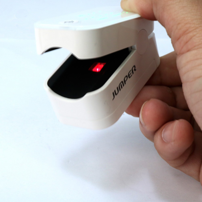 Jumper Jumper Pulsoximeter JPD-500G Weiß – Sauerstoffsättigungsmesser