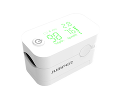 Jumper Jumper Pulsoximeter JPD-500G Weiß - Sauerstoffsättigungsmesser mit Bluetooth