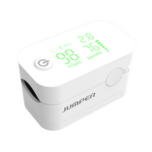 Jumper Jumper Pulsoximeter JPD-500G Weiß - Sauerstoffsättigungsmesser mit Bluetooth Jumper Pulsoximeter JPD-500G Weiß - Sauerstoffsättigungsmesser mit Bluetooth