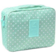 Kulturtasche #HappyHoliday - Mint mit Punkten Eigenmarke Kulturtasche #HappyHoliday - Mint mit Punkten