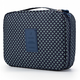Eigenmarke Kulturtasche #HappyHoliday - Blauer Druck