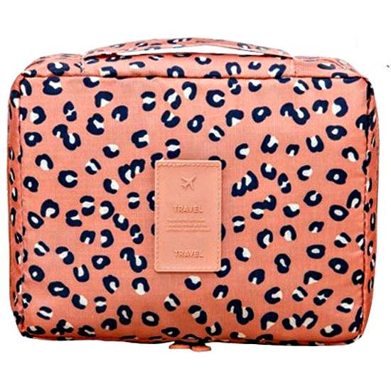 Kulturtasche #HappyHoliday – Leopardenmuster Eigenmarke Kulturtasche #HappyHoliday – Leopardenmuster