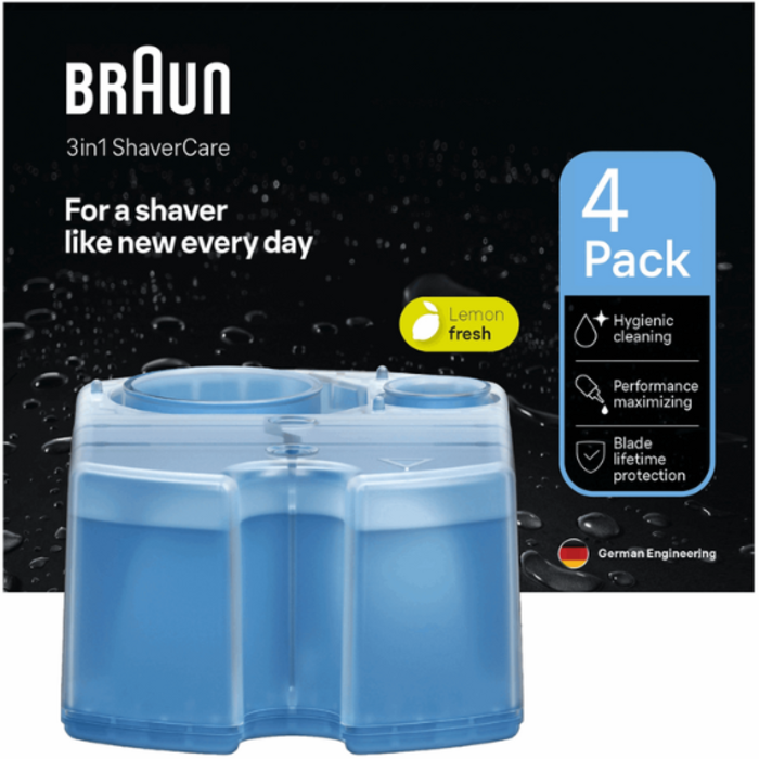 Braun Braun 3-in-1 ShaverCare Reinigungskartuschen - 4 Stück