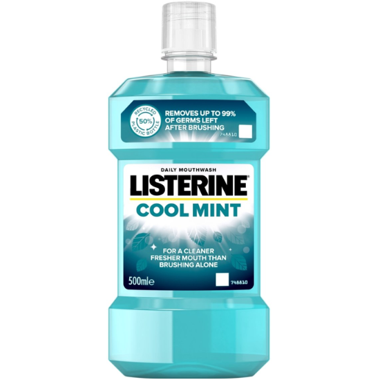 Listerine Cool Mint Mundwasser - 500 ml Listerine Listerine Cool Mint Mundwasser - 500 ml
