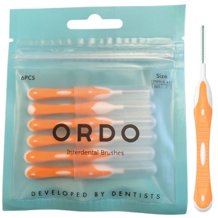 Ordo Ordo Interdentalbürsten 0.45 mm orange - 6 Stück