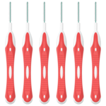 Ordo Interdentalbürsten 0.5 mm rot - 6 Stück Ordo Ordo Interdentalbürsten 0.5 mm rot - 6 Stück
