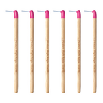 Piksters Bamboo Piksters Interdentalbürsten Right Angle XX Fine - Rosa- 6 Stück