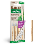 Bamboo Piksters Interdentalbürsten Fine - Lila - 8 Stück Piksters Bamboo Piksters Interdentalbürsten Fine - Lila - 8 Stück