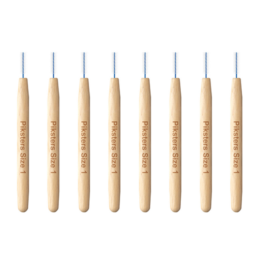 Bamboo Piksters Interdentalbürsten Fine - Lila - 8 Stück Piksters Bamboo Piksters Interdentalbürsten Fine - Lila - 8 Stück