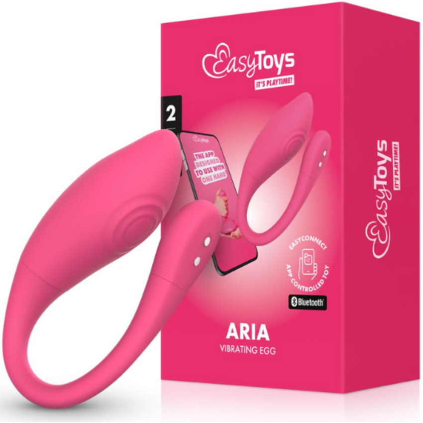 EasyConnect - Vibrierendes Ei Aria, app-gesteuert EasyToys EasyConnect - Vibrierendes Ei Aria, app-gesteuert