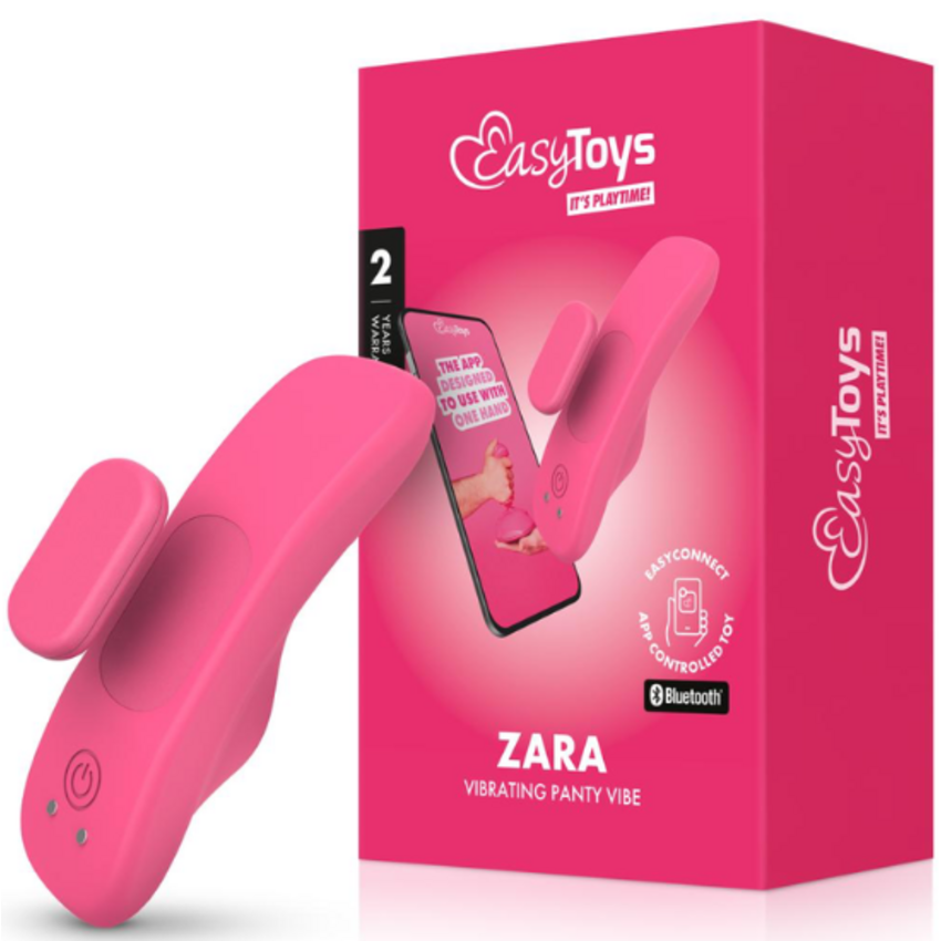 EasyConnect - Panty-Vibrator Zara, app-gesteuert EasyToys EasyConnect - Panty-Vibrator Zara, app-gesteuert