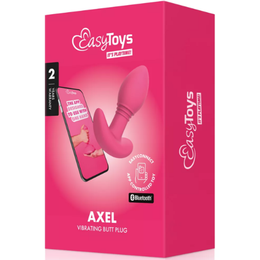 EasyConnect - Vibrierender Plug Axel, app-gesteuert EasyToys EasyConnect - Vibrierender Plug Axel, app-gesteuert