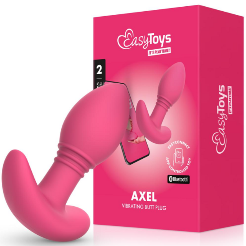 EasyConnect - Vibrierender Plug Axel, app-gesteuert EasyToys EasyConnect - Vibrierender Plug Axel, app-gesteuert