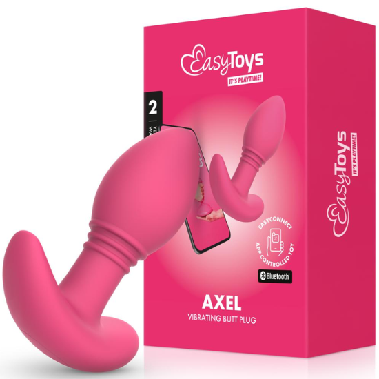 EasyConnect - Vibrierender Plug Axel, app-gesteuert EasyToys EasyConnect - Vibrierender Plug Axel, app-gesteuert