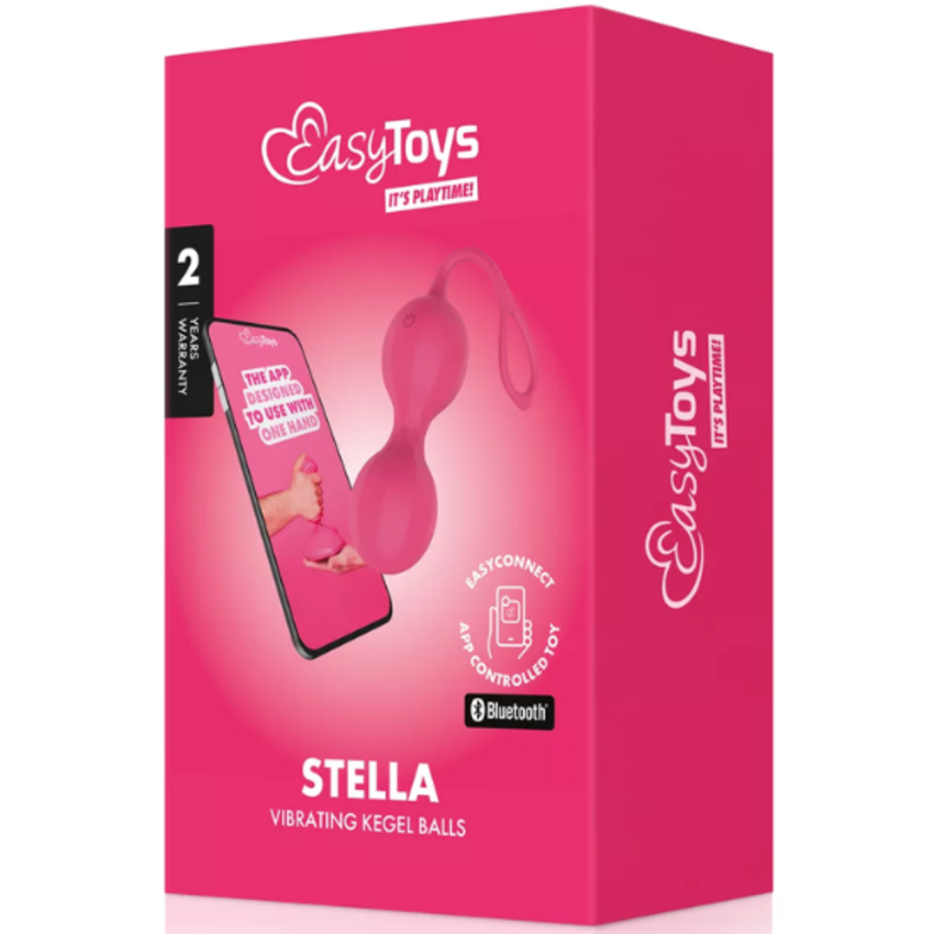 EasyConnect - Vibrierende Kegelbälle Stella, app-gesteuert EasyToys EasyConnect - Vibrierende Kegelbälle Stella, app-gesteuert