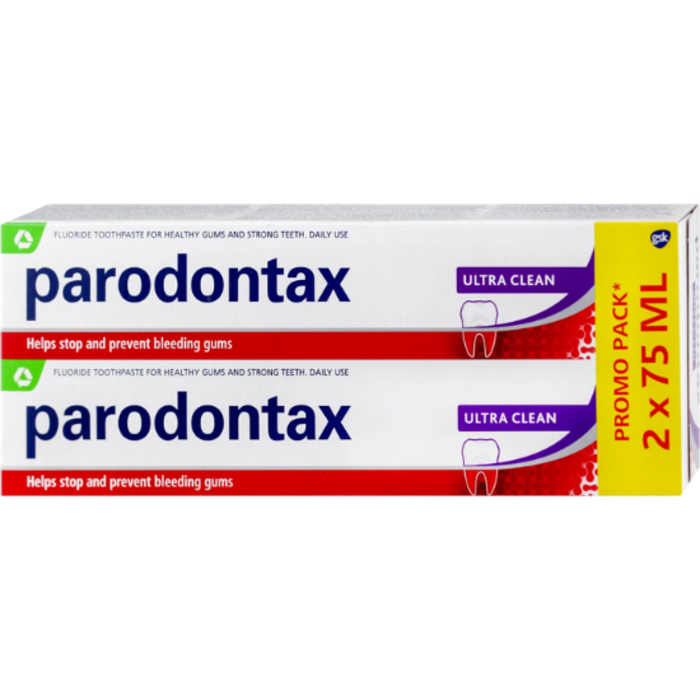 Parodontax Parodontax Ultra Clean Zahnpasta - 2 x 75 ml - Promo Pack