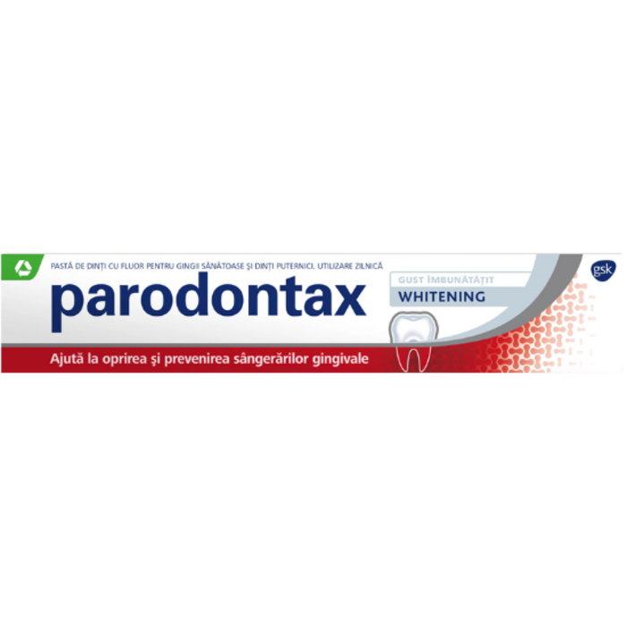 Parodontax Parodontax Whitening Zahnpasta - 75 ml - verbesserte Geschmacksrichtung
