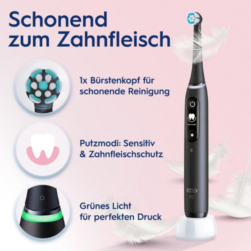 Oral-B iO Series 6N Pink Sand Elektrische Zahnbürste Oral-B Oral-B iO Series 6N Pink Sand Elektrische Zahnbürste