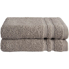 Byrklund Byrklund Gästehandtücher 30x50 cm Taupe - 2 Stück