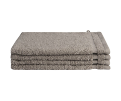 Byrklund Byrklund Waschlappen 16x21 cm Taupe - 4 Stück