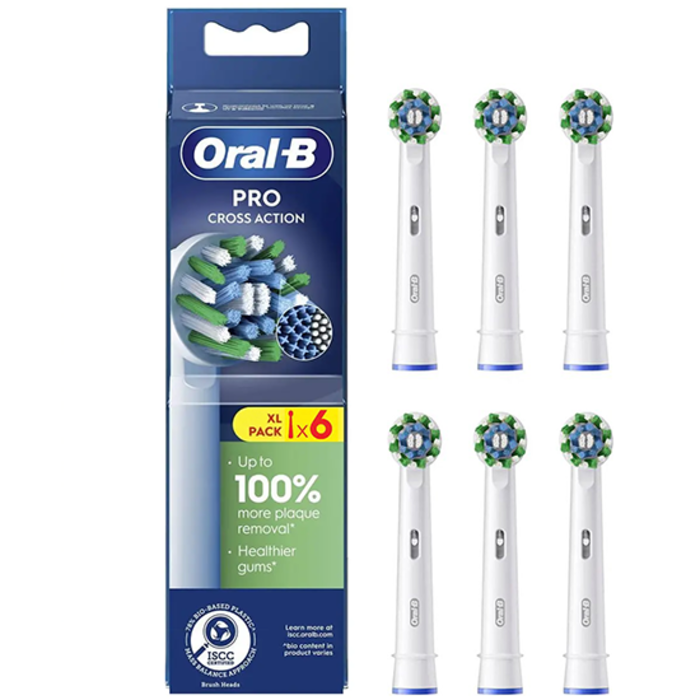Oral-B Oral-B PRO CrossAction Aufsteckbürsten - 6 Stück