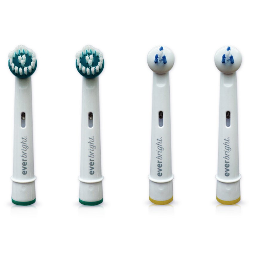 Everbright Everbright OrthoClean Aufsteckbürsten - 4 Stück