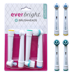 Everbright OrthoClean Aufsteckbürsten - 4 Stück