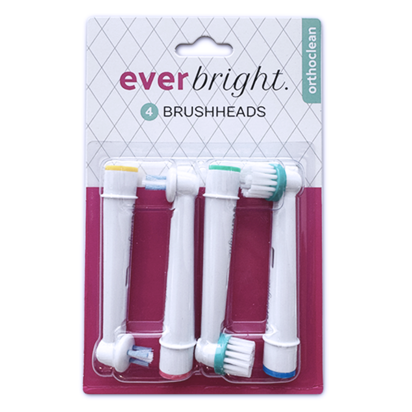 Everbright Everbright OrthoClean Aufsteckbürsten - 4 Stück