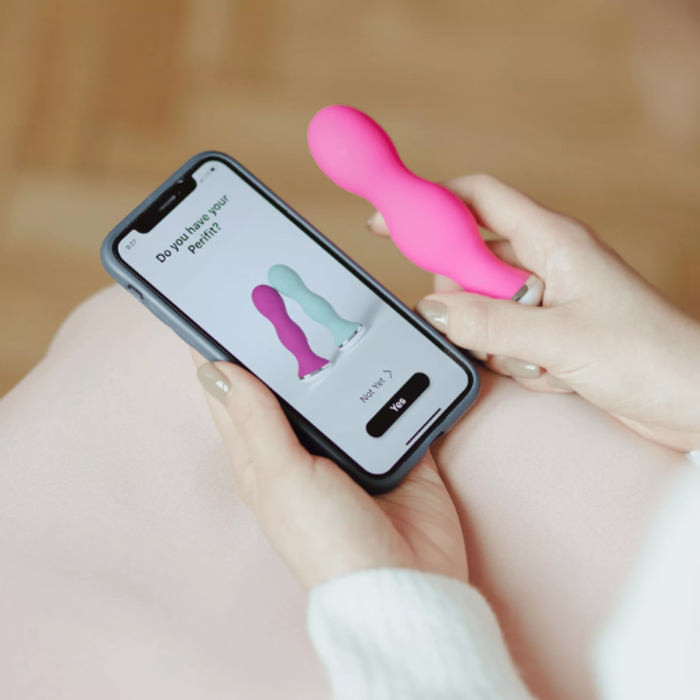 Perifit Perifit Kegeltrainer - Beckenboden-Coach mit App – Rosa