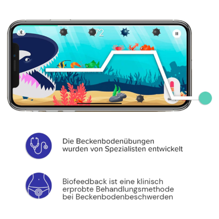 Perifit Perifit Kegeltrainer - Beckenboden-Coach mit App – Grün