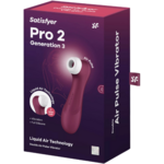 Satisfyer Satisfyer Pro 2 - Generation 3 – Weinrot