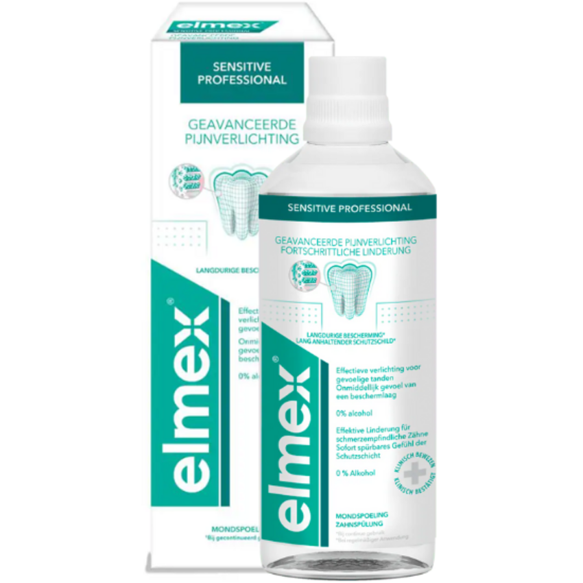 Elmex Sensitive Professional Mundspülung - 400 ml Elmex Elmex Sensitive Professional Mundspülung - 400 ml