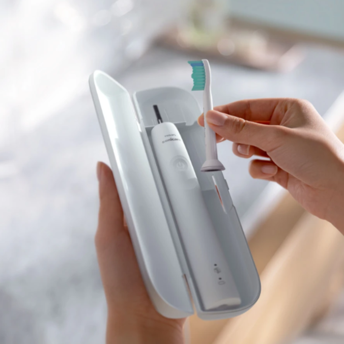Philips Philips Sonicare 3100 White HX3673/13 + Reiseetui Sonderedition